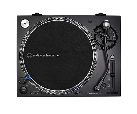 Audio-Technica AT-LP140XP-BK Direct-Drive Professional DJ Turntable, Black