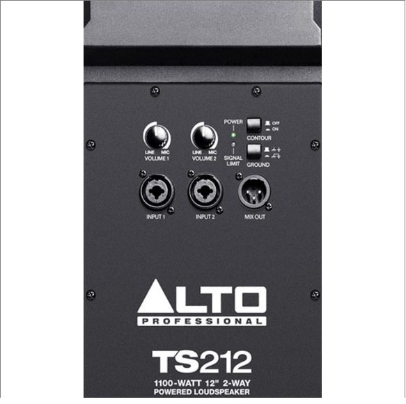 Ts212 Alto Professional TS212 | 12inch 2 Way Speaker w/Mixer (Refurb)