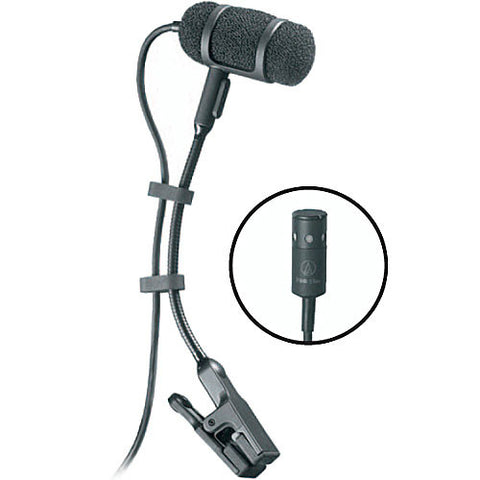 Audio-Technica PRO 35cW Cardioid Condenser Clip-on Instrument Microphone (Refurb)