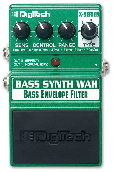 Digitech Bass Synth Wah - Bass Envelope Filter, 7 types