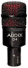 Audix D4 Dynamic Microphone, Hyper-Cardioid (Refurb)