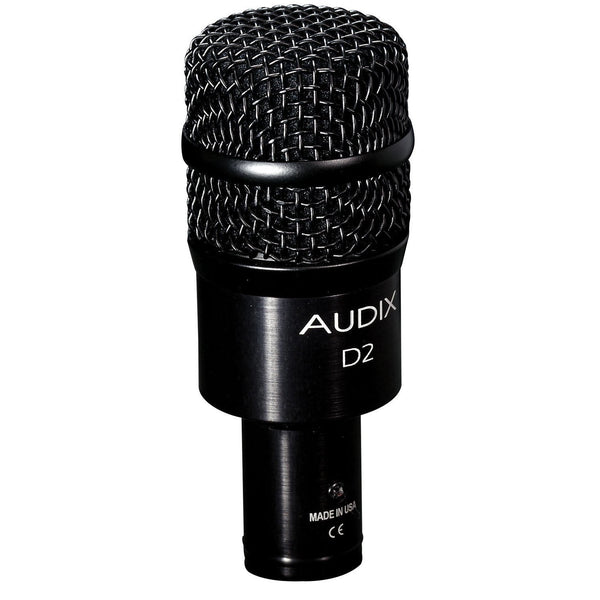 Audix D2 Dynamic Microphone, Hyper-Cardioid Mic