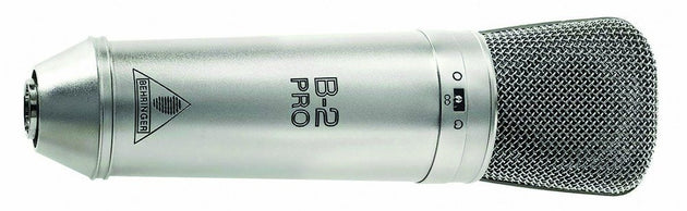 Behringer DUAL DIAPHRAGM CONDENSER MICROPHONE B-2 PRO Gold-Sputtered Large Dual-Diaphragm Studio Condenser Microphone