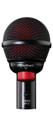 Audix Fireball-V Dynamic Harmonica Instrument Microphone with volume control