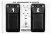 Behringer DUAL A/B SWITCH AB200 Ultra-Flexible Dual Programmable Footswitch