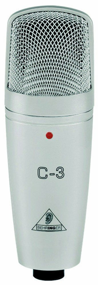 Behringer STUDIO CONDENSER MICROPHONE C-3 Dual-Diaphragm Studio Condenser Microphone