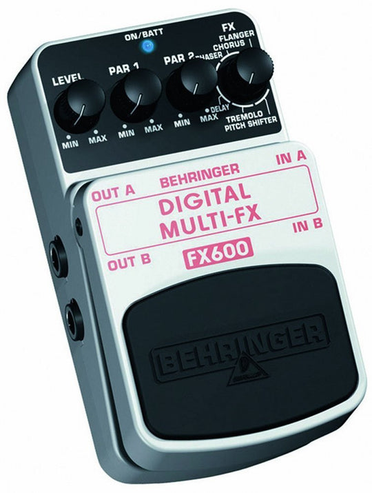 Behringer DIGITAL MULTI-FX FX600 Digital Stereo Multi-Effects Pedal