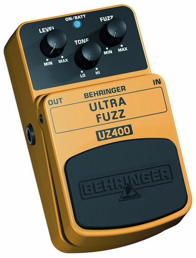 Behringer ULTRA FUZZ UZ400 Classic Fuzz Distortion Effects Pedal