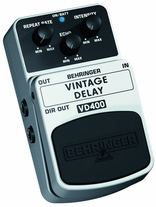 Behringer VINTAGE DELAY VD400 Vintage Analog Delay Effects Pedal