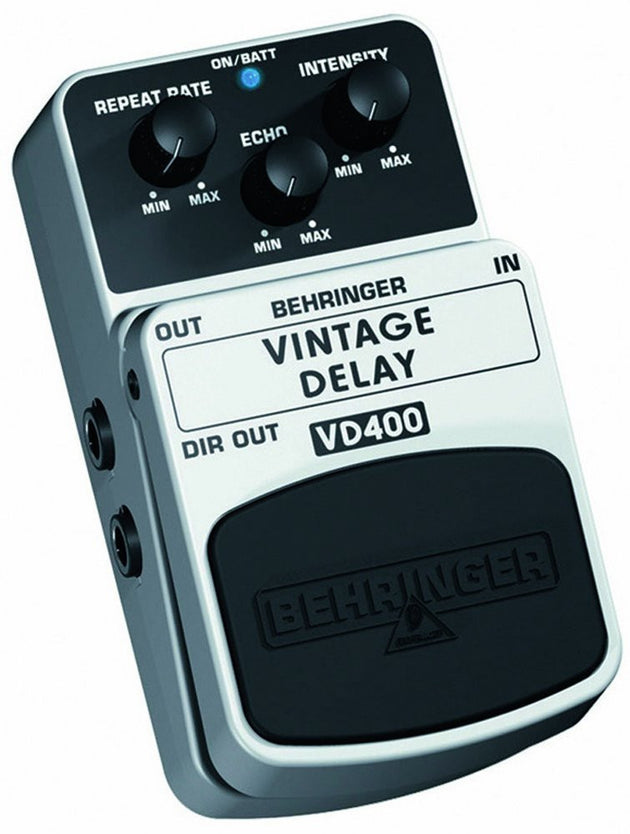 Behringer VINTAGE DELAY VD400 Vintage Analog Delay Effects Pedal