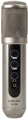 Marshall MXL USB 009 24BIT/96KHZ USB Condenser Microphone