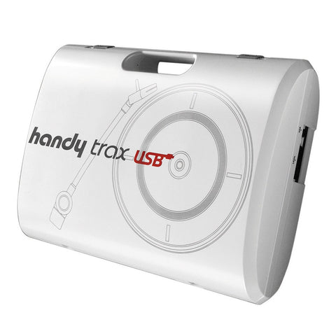 Vestax HandyTrax USB Portable USB Turntable in WHITE – AudioTopia
