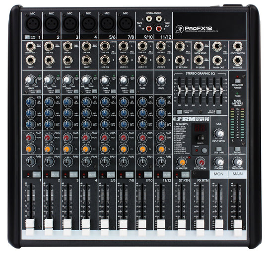 Mackie Profx8 8-channel Compact Effects Mixer w/ USB