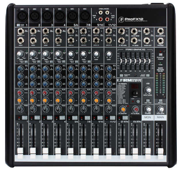 Mackie Profx8 8-channel Compact Effects Mixer w/ USB
