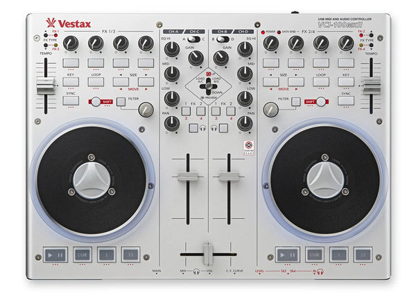 Vestax VCI-100mkII USB MIDI DJ Controller with Platter Controls