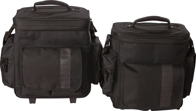 Gator DJ Bag & Cart Combo for 70 LPs & Interface