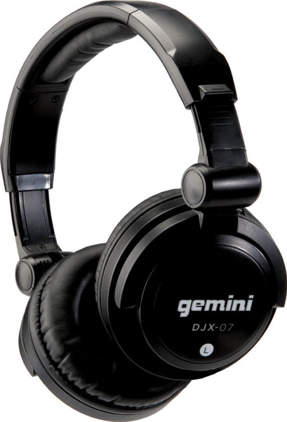 Gemini DJ DJX-07 Professional Dynamic Monitoring Headphones