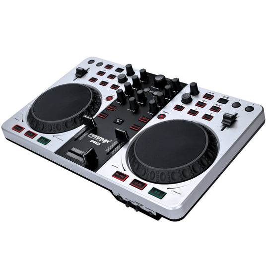 Gemini DJ FIRSTMIX PRO Software MIDI Controller with Audio Input/Outout