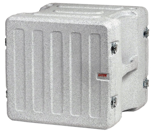 Gator 10U, 19" Deep Molded Audio Rack; Grey Granite