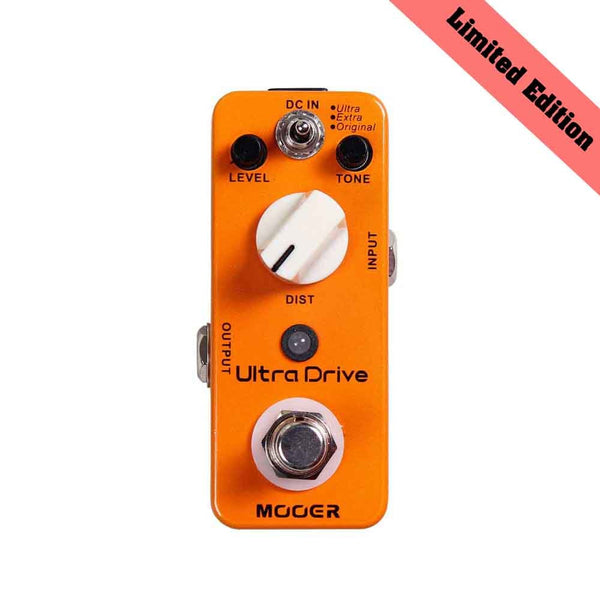Mooer Ultra Drive, distortion micro pedal