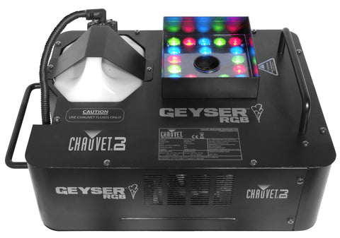 Chauvet DJ Geyser LED Smoke Machine LED Enhanced Atmospheric Effects/Fog Machines