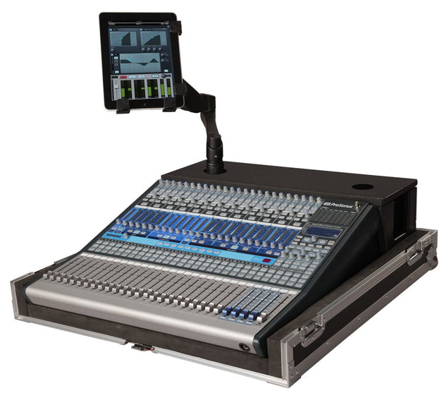 Gator G-TOURPRE242-DH CASE WITH G-ARM INSTALLED