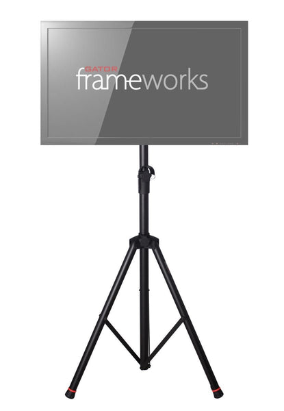 Gator GFW-AV-LCD-1 Frameworks standard adjustable tripod LCD/LED stand Frameworks standard adjustable tripod LCD/LED stand (Refurb)