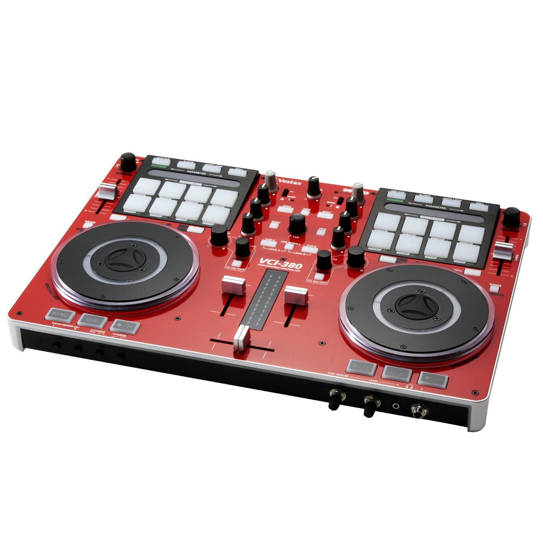 Vestax VCI-380 Red Limited Edition 2 Channel Serato DJ Performance Con Vestax VCI-380 Red Limited Edition 2 Channel Serato DJ Performance Con