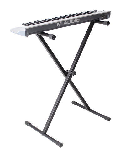 Gator RI-KEYX-1 Tubular "X" style keyboard stand Compact design with 4 position height adjustment