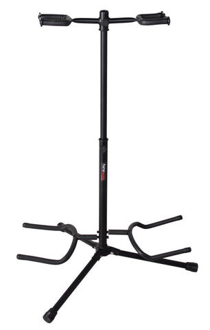 Gator GFW-GTR-2000 Frameworks double guitar stand with heavy duty tubing and instrument finish friendly rubber padding Frameworks double guitar stand with heavy duty tubing and instrument finish friendly rubber padding