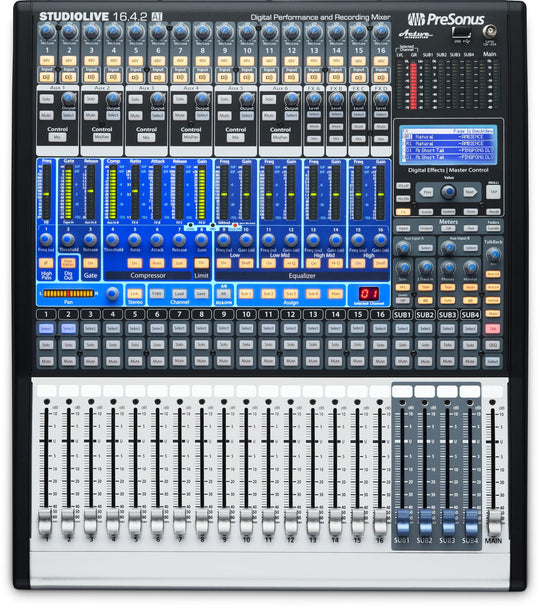 PreSonus StudioLive 16.4.2 AI 16 Channel Digital Mixer with Active Integration