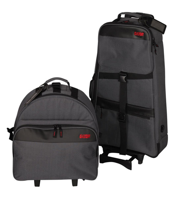 Gator GP-SNRBELL KIT-A Marching Snare & Practice Bell Kit bag designed to function together or separately