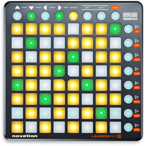 Novation Launchpad S 64-Button Music Controller AND Launchpad Sleeve Soft Carry Bag Bundle