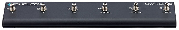 TC Electronics Switch-6, 6-Button Footswitch for TC-Helicon Vocal & Guitar Multi-FX