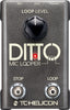 TC Helicon Ditto Mic Looper pedal for vocal and mic'd instruments