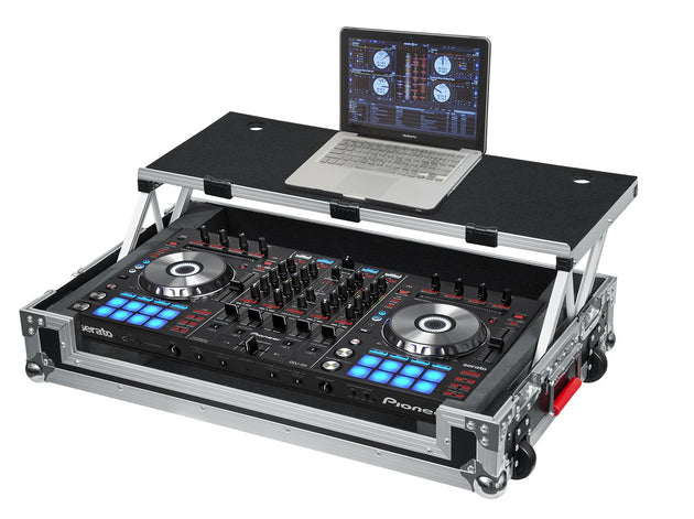 Gator G-TOURDSPDDJSX G-TOUR Road Case Custom Fit for Pioneer DDJ-SX Controller with Sliding Laptop Platform