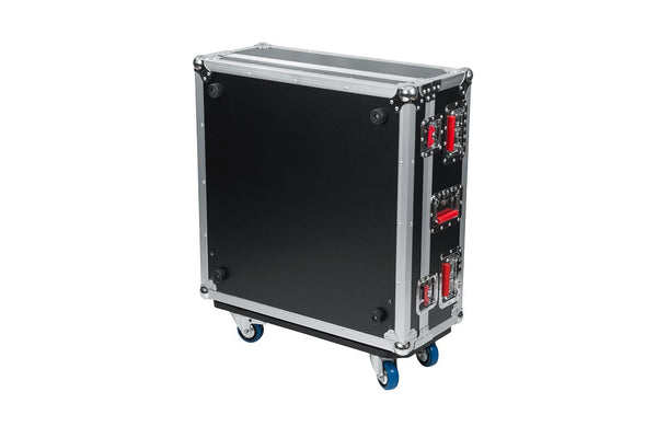 Gator G-TOURQU24 ATA Wood Flight Case for Allen & Heath QU24 Mixing Console with Doghouse Design