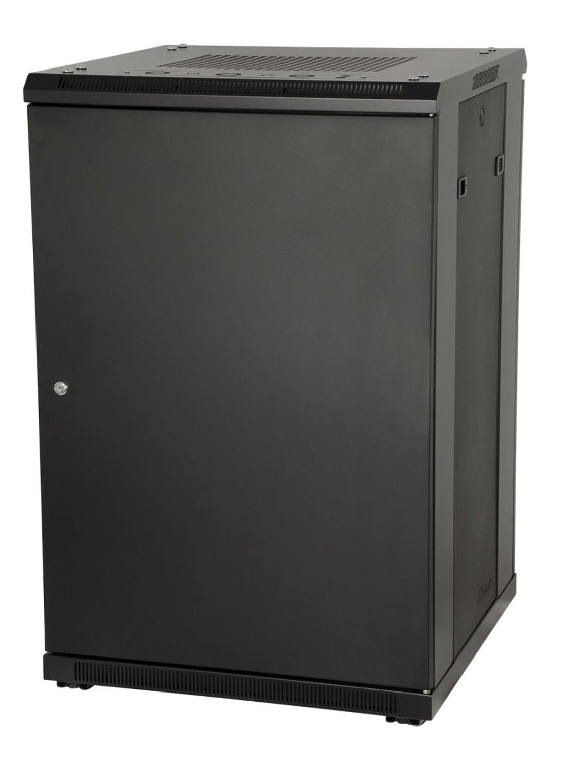 Gator GRW3018508 Gator Rackworks Floor Standing Rack; 18U, 23" Deep; Steel Back Door; Steel Front Door