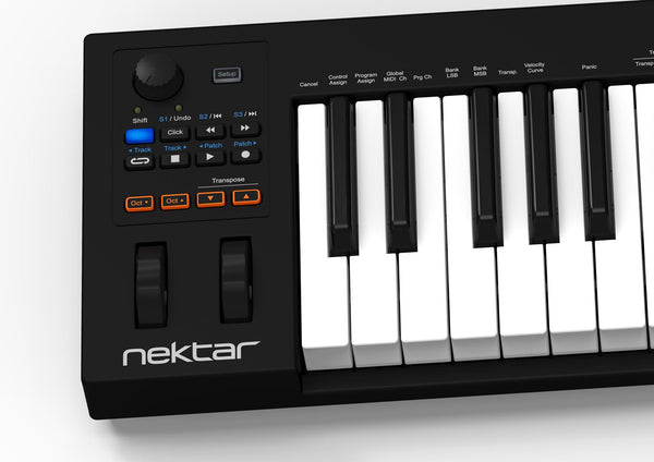 Nektar Impact GX61 61 note USB MIDI keyboard controller with Nektar DAW integration