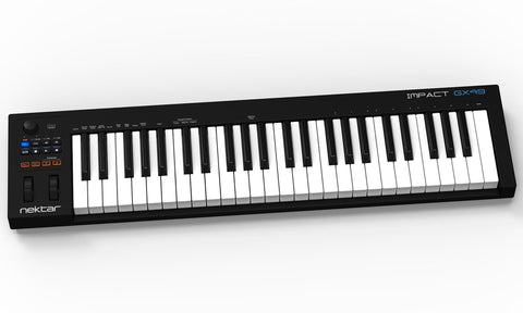 Nektar Impact GX49 49 note USB MIDI keyboard controller with Nektar DAW integration