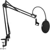 Audio-Technica AT2020USB+ Microphone Podcast USB Recording bundle with Gooseneck Pop Filter, Boom Arm and USB Cable