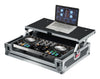 Gator Cases Tour Series G-TOURDSPUNICNTLC Case for Small Sized DJ Controllers with Sliding Laptop Platform
