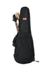 Gator 4G Style gig bag for 2 electric guitars with adjustable backpack straps, GB-4G-ELECX2