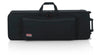 Gator Slim lightweight style, 61 note keyboard case, GK-61-SLIM