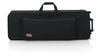 Gator Slim lightweight style, 61 note keyboard case, GK-61-SLIM