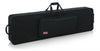 Gator Cases GK-88 XL Lightweight Rolling Keyboard Case for Extra Long 88 Note Keyboard