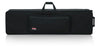 Gator Cases GK-88 XL Lightweight Rolling Keyboard Case for Extra Long 88 Note Keyboard