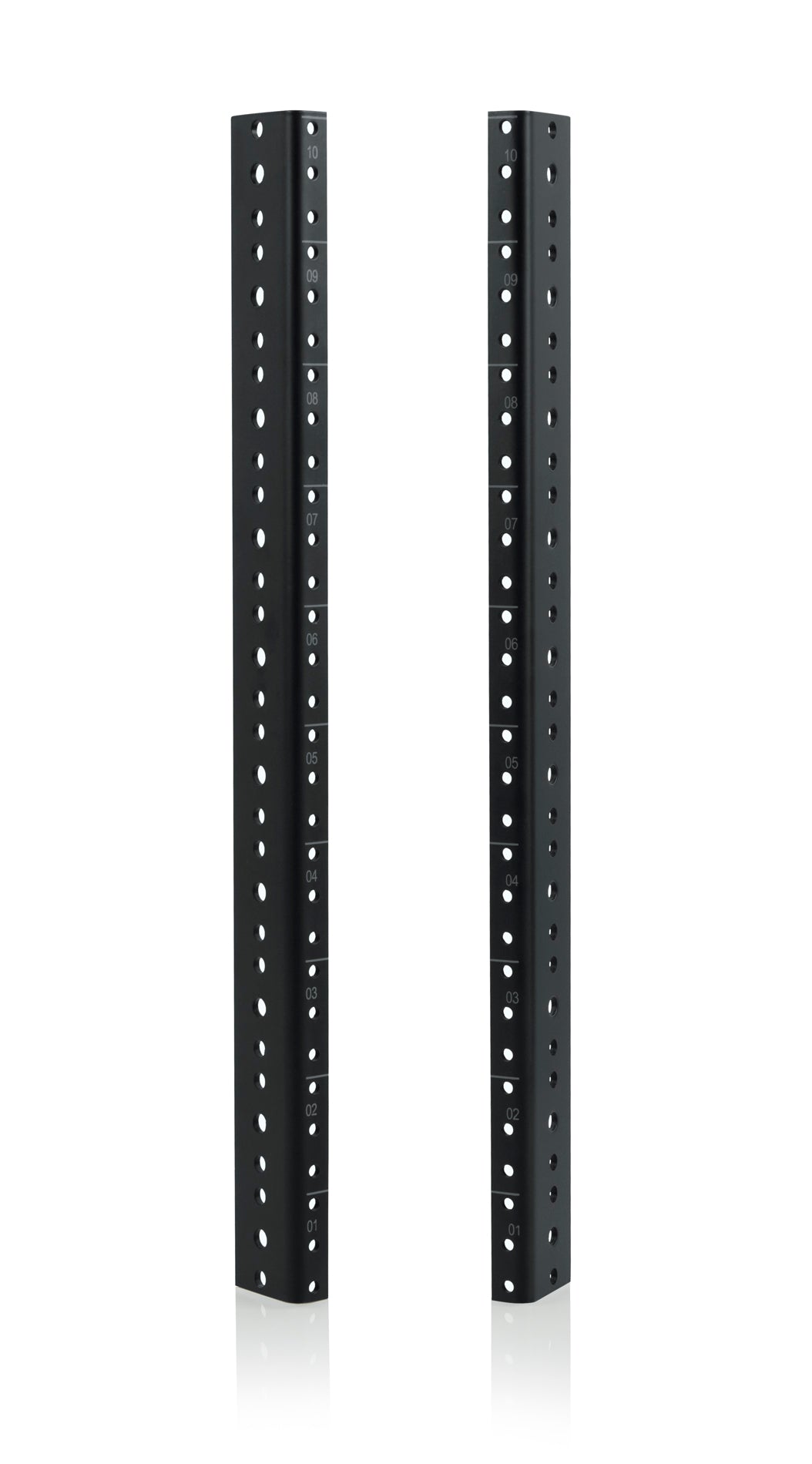 10in Rack Bar Gator Rackworks Heavy Duty Steel Rack Rail Set; 10U Rack Size (GRW-RAC