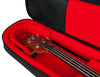 Gator Cases GT-BASS-BLK Transit Series Bass Guitar Gig Bag with Black Exterior, Charcoal
