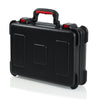 Gator TSA Series ATA Molded Polyethylene Case for Foam Drops for (6) Wireless Microphones with Battery Storage